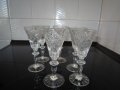 КРИСТАЛНИ ЧАШИ ЗА УИСКИ  ПО 12 БРОЯ КОМПЛЕКТ  ;КРИСТАЛНА СФЕРА -БОХЕМИЯ и др       , снимка 16