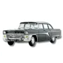 Метална кола GAZ 13 Chaika / ГАЗ 13 Чайка, 1959, мащаб 1:18, черен цвят, T9-1800250, снимка 2