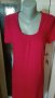 Червена еластична рокля от трико👗🍀S,M👗🍀арт.618, снимка 2