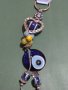 Ключодържател много красив стилен сувенир от Гърция стъкленото око на Назар амулет - 9470, снимка 4