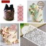 Голяма Дантела дамаска стенсил шаблон за спрей за торта украса Scrapbooking, снимка 1