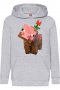 Детски Суитчър/Суитшърт Flower Pig,Minecraft,Игра,Подарък,Изненада,Забавление,Рожден Ден, снимка 2