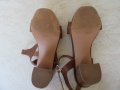 КАФЯВИ ДАМСКИ САНДАЛИ - № 37, снимка 3