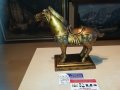 кон-златен кон-внос швеицария 27х24х11см, снимка 2