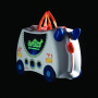 Детски Куфар TRUNKI Трунки Ride - On Pedro the Pirate Ship Пират Момче, снимка 8
