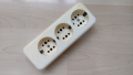 Разклонител, троен, 16А, 250V, снимка 1