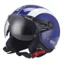 Мото каска Sparco ECE R22.05 размер S синьо и бяло, снимка 1