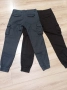 Ватиран Карго панталон - черен и графит, снимка 3