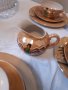 Японски сервиз от фин костен порцелан , снимка 11
