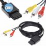 Композитен AV TV RCA кабел за Nintendo N64/NGC/SFC, GameCube и SNES, снимка 4