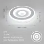 Comely кръгла LED таванна лампа 28W, 3150 lm, 6500K за дневни и кухни (Ø28 см), снимка 4