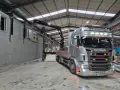 камион с кран транспорт и работа с кран, снимка 15