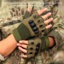 4053 Тактически ръкавици без пръсти с протектор, снимка 9
