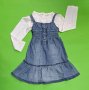 Английска детска рокля , снимка 1 - Комплекти за бебе - 39634622
