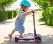 Тротинетка Scooter smarTrike Xtend разтегаема и сгъваема, розов/ син/ зелен/ оранжев, снимка 8