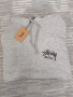 Stussy London Hoodie - Сиво, Размер L/XL - Нов с етикет, снимка 1