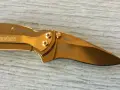 НОВ оригинален 24 K позлатен сгъваем нож KERSHAW 1600G Ken Onion Chive  от САЩ, снимка 10