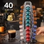 Въртящ се диспенсър за кафе Cheffinger, за капсули Nespresso – капацитет 40 капсули, снимка 1