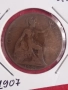1 пени 1907 г. Великобритания., снимка 1