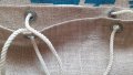 торба пазарска естествен плътен лен БМТ Орбита качеството от соца, снимка 4