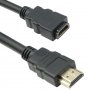 Нов кабел HDMI M на HDMI F - удължител 1.5 метра