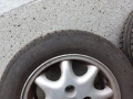 комплект летни гуми 165 70 14 с алуминиеви джанти, снимка 2