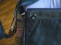 Guess мъжка чанта маркова за през рамо лаптоп естествена кожа -промазан плат 37х27х9см като нова, снимка 3