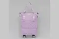 Сак разтегателен за ръчен багаж 40x30x20 с колелца и разширение, снимка 3