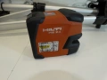 Hilti PM 2L - Линеен червен лазер + тринога 1.50 м., снимка 3