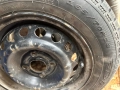 Зимни гуми 13 цола с джанти за опел корса, снимка 3