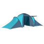 vidaXL Къмпинг палатка за 6 души синьо и светлосиньо)SKU:93183