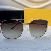 Fendi 2020 дамски слънчеви очила с камъни, снимка 4 - Слънчеви и диоптрични очила - 30747836