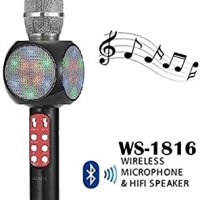 Bluetooth - караоке микрофон с вграден говорител Wster WS-1816, снимка 1 - Микрофони - 29822024