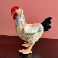 Колекционерска мека играчка Steiff Hen Chicken Пиле, снимка 2 - Колекции - 37744054