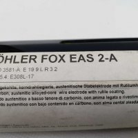 Електроди BÖHLER FOX EAS 2 и EAS-2A .Диаметър 2,5 и3,2мм., снимка 2 - Други машини и части - 30306128