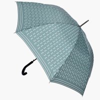 Дъждовен чадър-бастун Автоматичен Veraman White Shapes Lines 86 см, снимка 3 - Други - 42875655