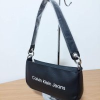 Луксозна Черна чанта Calvin Klein/SG-E72, снимка 5 - Чанти - 42902828