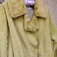 Палто  цвят  бледо резидав   палтото е  обличано, снимка 4 - Палта, манта - 39364545