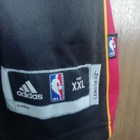 NBA Lebron James Miami Heat Adidas Jersey оригинален потник Леброн Джеймс Адидас Маями Хийт , снимка 6 - Спортни дрехи, екипи - 37288375