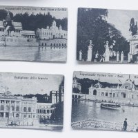 Стари черно-бели картички Торино 1911, снимка 1 - Филателия - 44339677