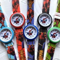 Spiderman Светещи детски ръчни часовници Спайдърмен, снимка 2 - Детски - 31950668
