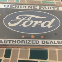 Винтиж метални плакети Ford, Dunlop, Esso,Goodyear, снимка 4 - Пана - 30342856