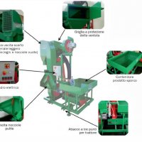 Почистваща машина за лешници, бадеми и др, снимка 2 - Селскостопанска техника - 34927506