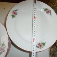 Български порцеланови чинии, снимка 5 - Чинии - 34526949
