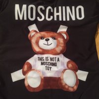 Черен цял бански Moschino мошино, снимка 5 - Бански костюми - 28656139