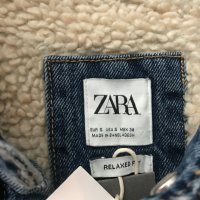 Мъжко дънково яке ZARA  ,размер  S , снимка 3 - Якета - 30959650