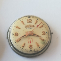 Швейцарски часовник DELBANA. Swiss made. Дамски. Механичен механизъм. Vintage watch. Ретро. , снимка 6 - Дамски - 36389443