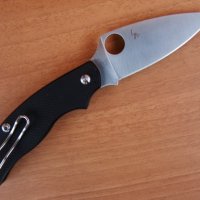 Сгъваем нож Spyderco Jot Singh Khalsa / Сгъваем нож Spyderco C94, снимка 2 - Ножове - 22641154