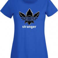 Дамска Тениска Stranger Adidas,Филм,Сериал,, снимка 5 - Тениски - 37314522