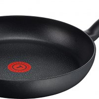 Тиган Tefal Hard Titanium Plus, 28 см, индукция, алуминий, черен, снимка 1 - Съдове за готвене - 39959556